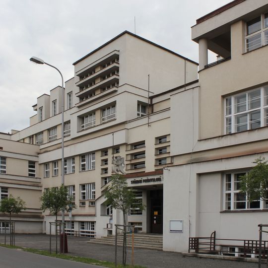 Budova střední průmyslové školy v Mladé Boleslavi