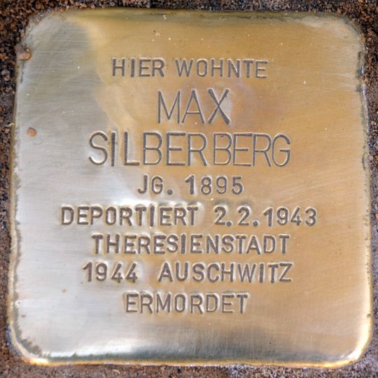 Stolperstein für Max Silberberg
