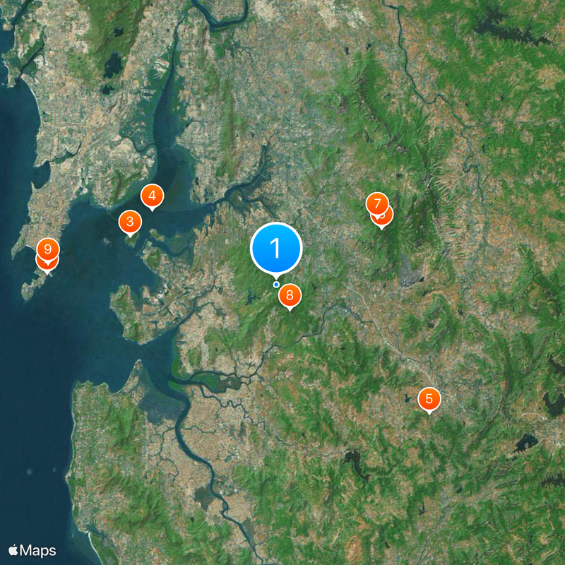 Karnala Bird Sanctuary Karte