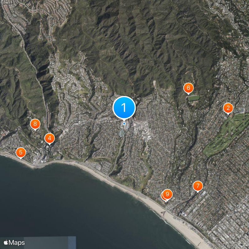 Palisades Charter High School Map