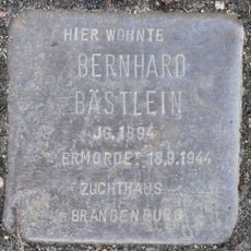 Stolperstein en memoria de Bernhard Bästlein