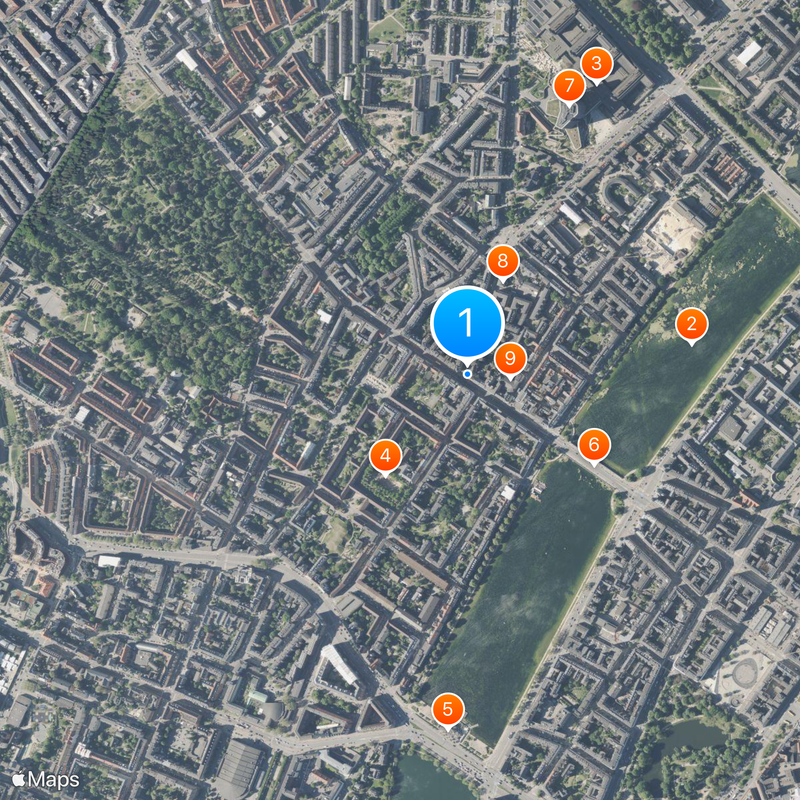 Nørrebro Mapa