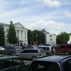 Karla Marksa Square (former Krasnaya Square, Bryansk)