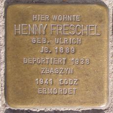 Stolperstein en memoria de Henny Freschel