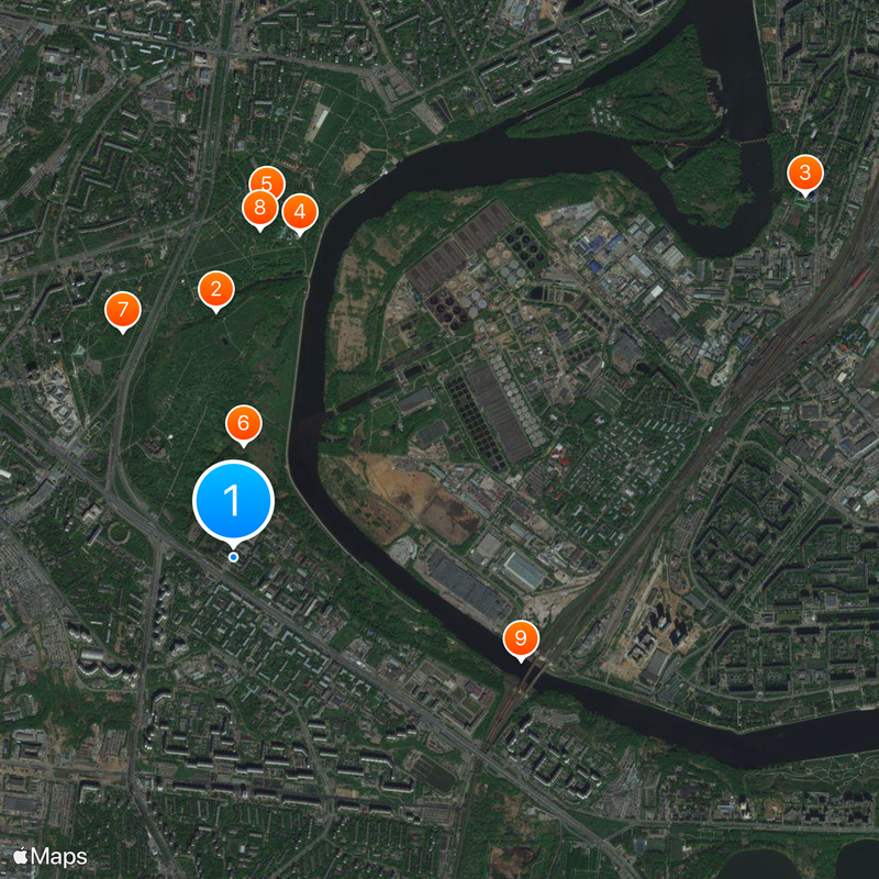 National Research Nuclear University Map