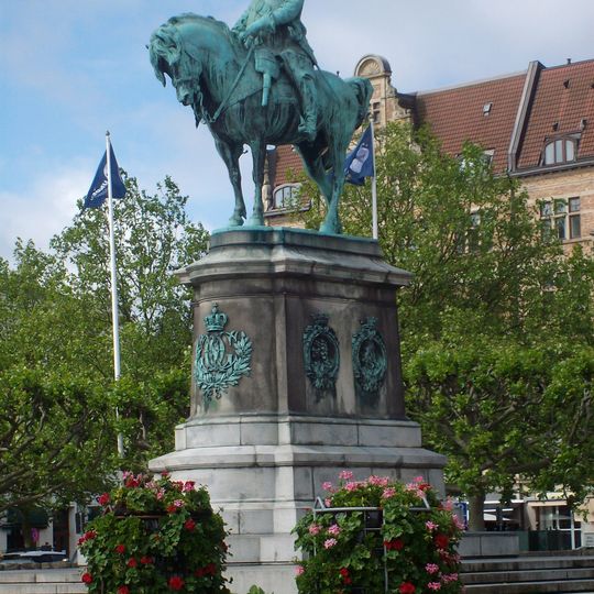 Statue of Carl X Gustav in Malmö