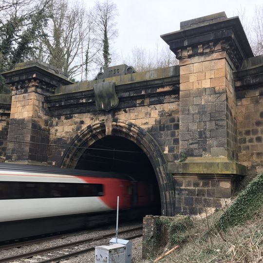 South Portal Of Welwyn Tunnel 300 Metres North Of Welwyn North Station