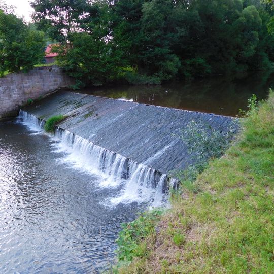 Weir in Hostinné