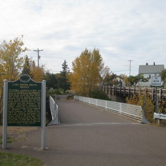 Lake Shore Drive Bridge Historical Marker