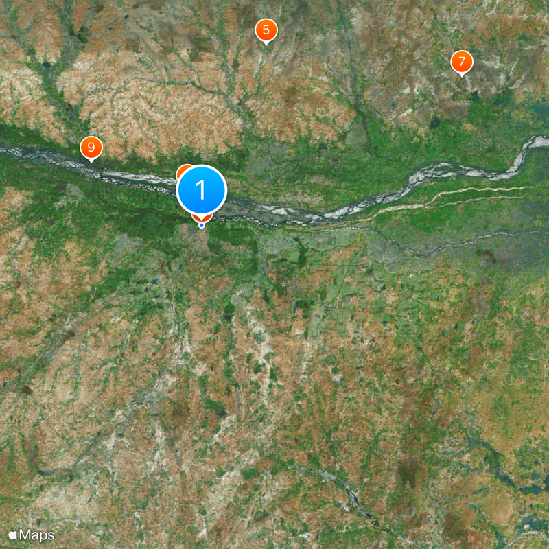 Tiruchirappalli Rock Fort Map