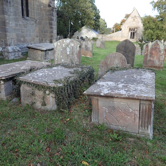 Group Of 3 Carter Chest Tombs Approximately 3 Metres South Of Priest's Door Of Church Of St Patrick