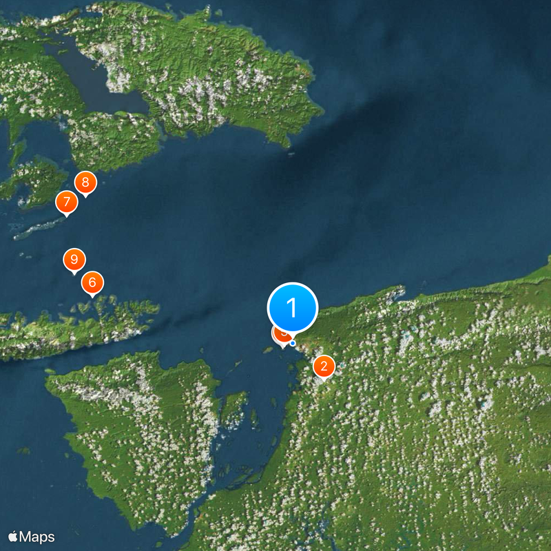 Sorong Map