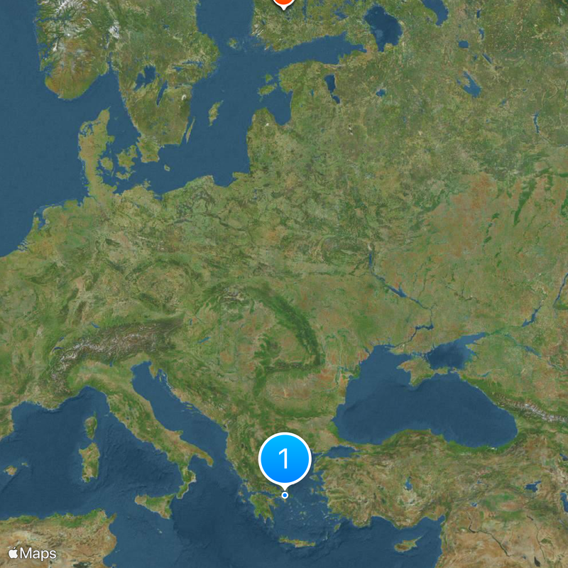 Aeropuerto Internacional Eleftherios Venizelos Mapa