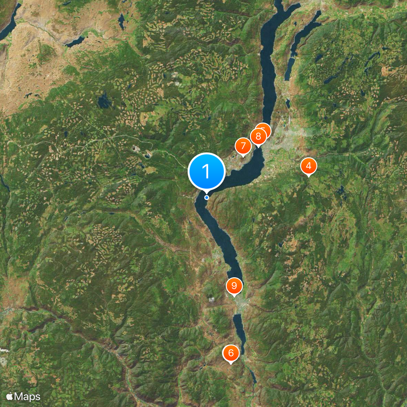 Okanagan Harita