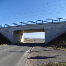 Railway bridge over road Cerhovice - Újezd