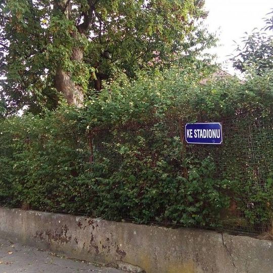 Kříž u ulice Ke Stadionu v Kamenici nad Lipou