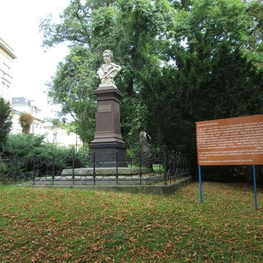 Busta J. G. Seume v Teplicích