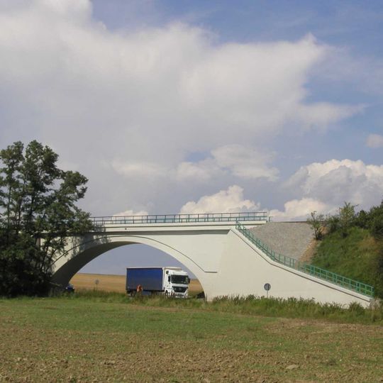 Most trati  Hlučín - Kozmice přes silnici I/56