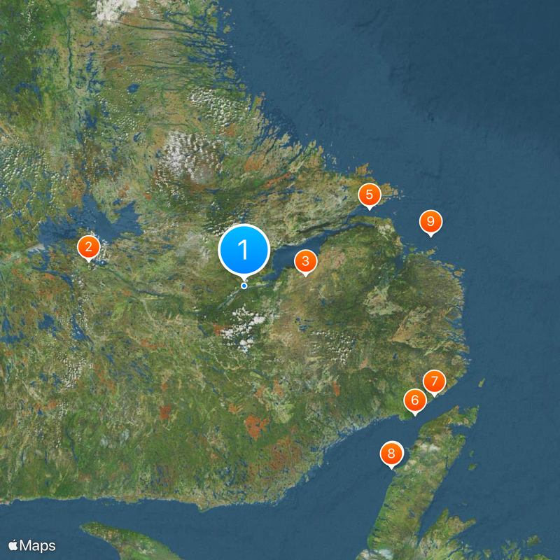 Lower Churchill Project Map