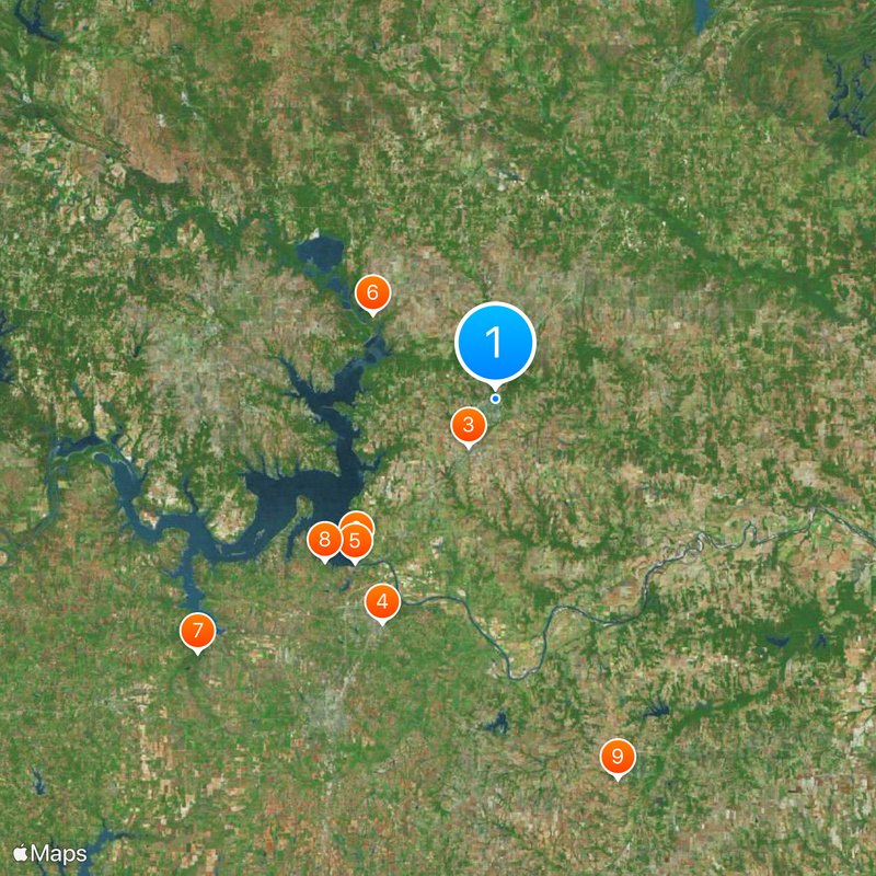 Southeastern Oklahoma State University Map