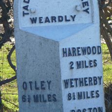 Milestone Approximately 375 Metres West Of Junction Weardley Lane