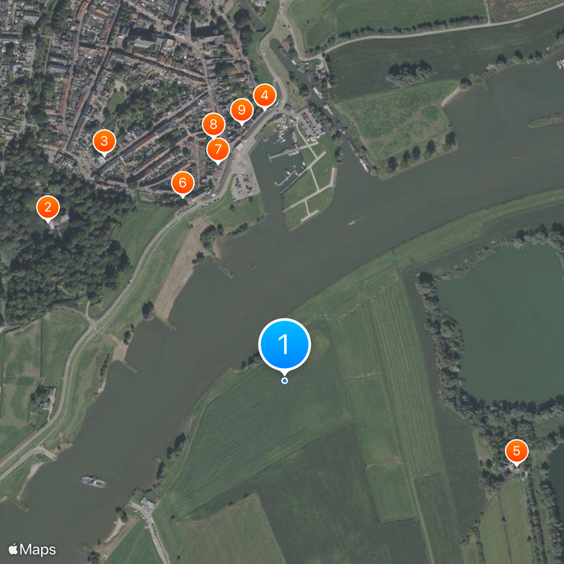 Lower Rhine Map