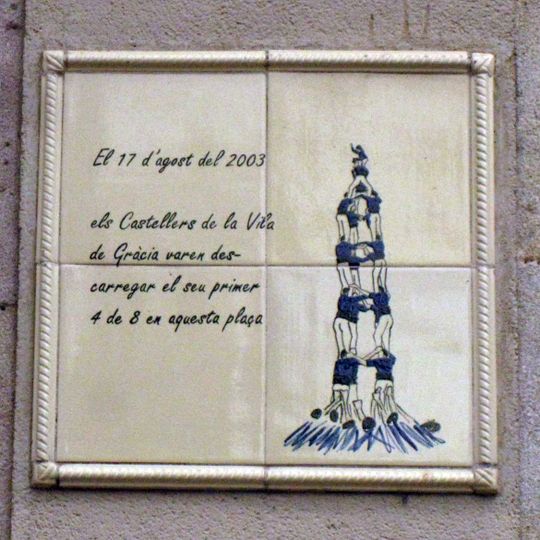 Castellers de Gràcia. 4 de 8