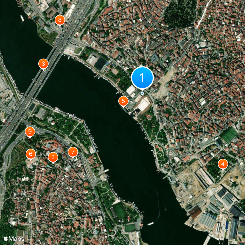 Rahmi M. Koç Museum Mappa