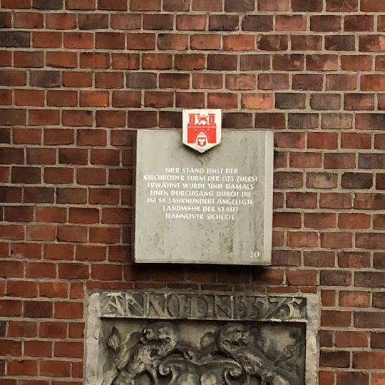 Stadttafel Kirchröder Turm