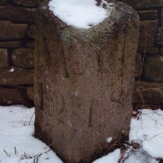 Milestone Circa 110 Metres South Of Greenfield Cottages
