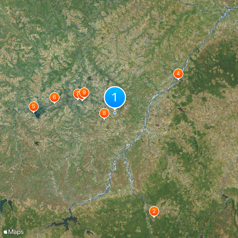 Kalinga University Map