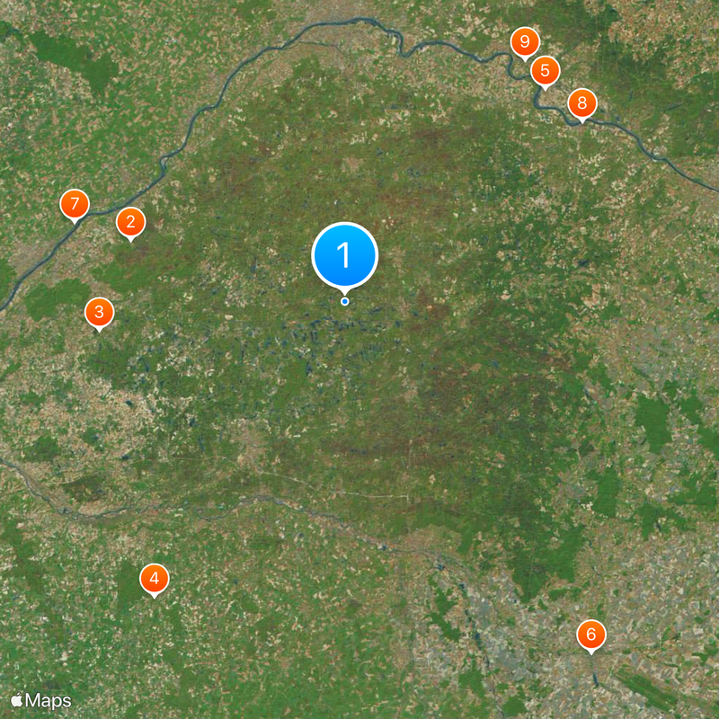 Sologne Map