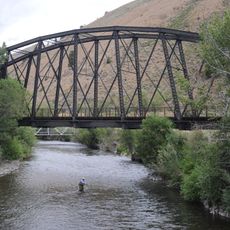 Gimlet Pegram Truss Railroad Bridge