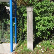 Hardstenen grenspaal