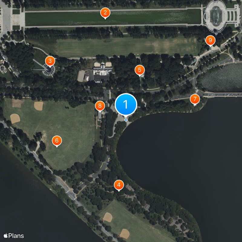 Martin Luther King, Jr. Memorial Mapa