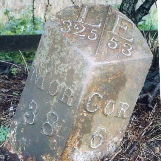 Milepost Circa 50 Yards North Of Junction With B6352