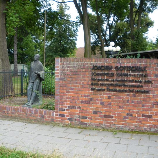 Gedenkstätte für Joachim Gottschalk in Calau