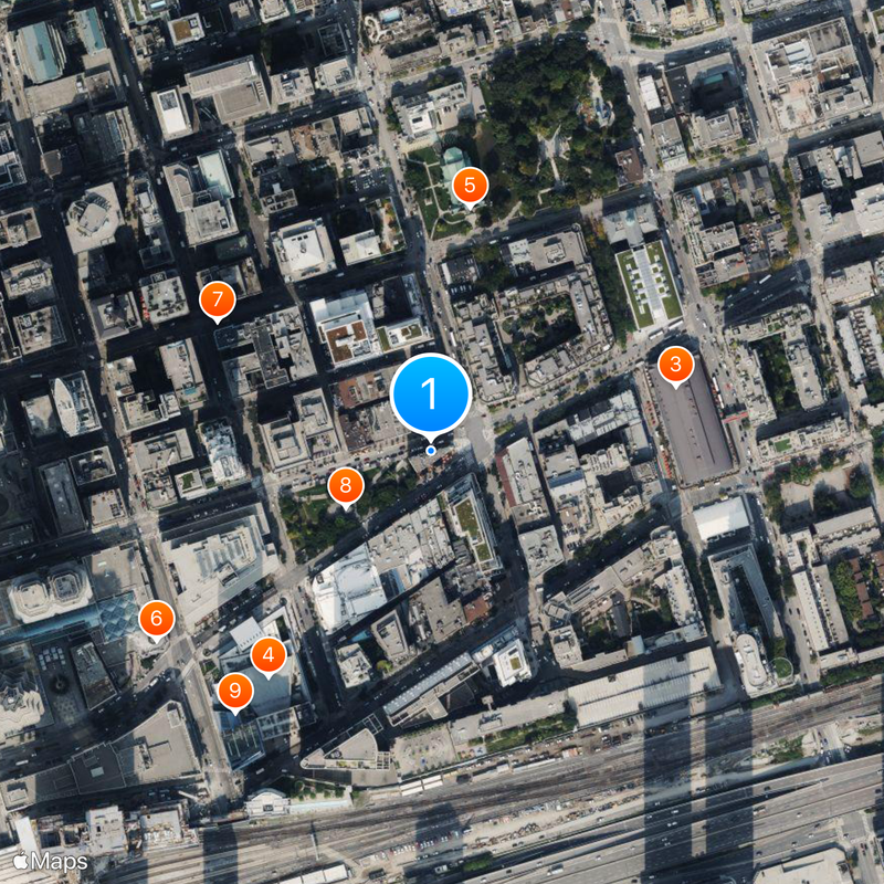 Gooderham Building Mapa