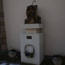 Monument to Jára Cimrman in Letohrad