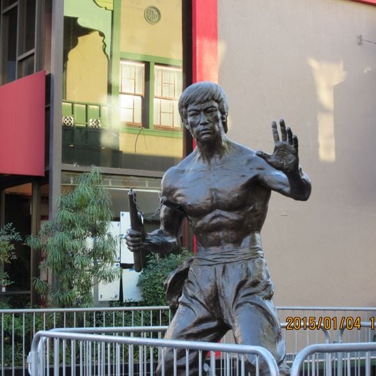 Estatua de Bruce Lee