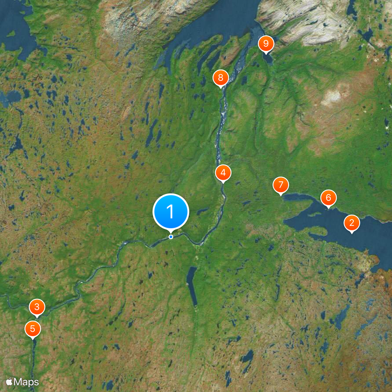 Nuorgam Map