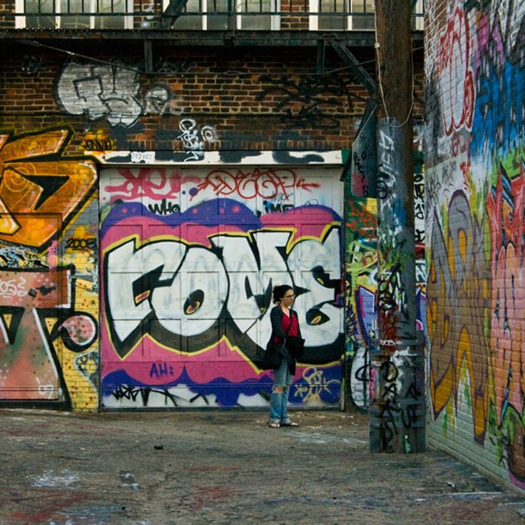 Vicolo dei graffiti di Baltimora