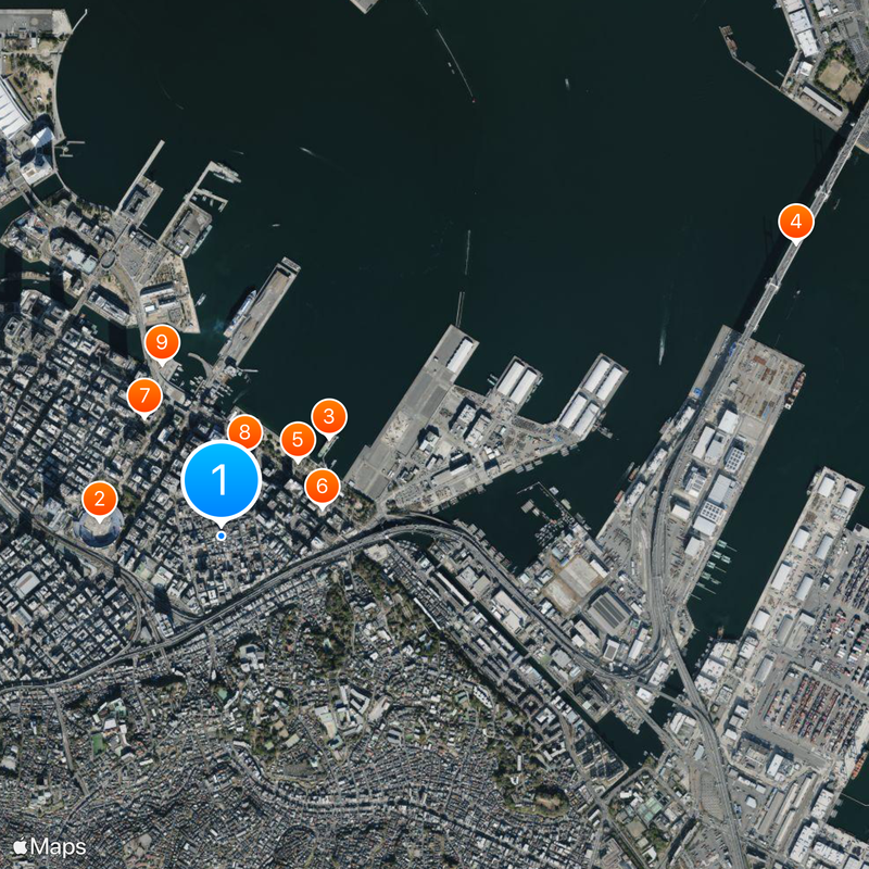 Yokohama Chinatown Map
