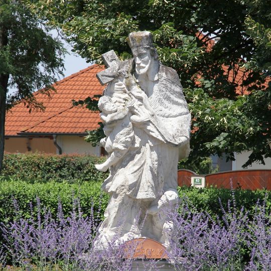 Figurenbildstock hl. Johannes Nepomuk