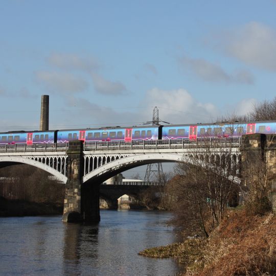 Railway Bridge over River Calder at Ravensthorpe