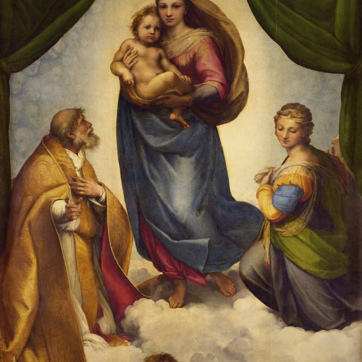 Madonna Sistina de Rafael