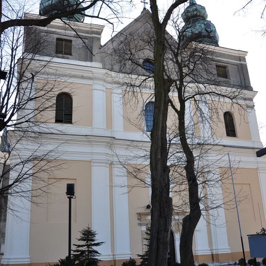 Kościół, ob. parafialny Wniebowzięcia NMP