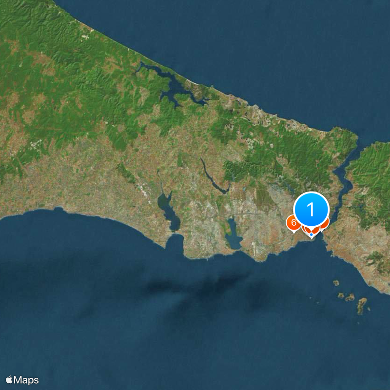 Istanbul Province Map