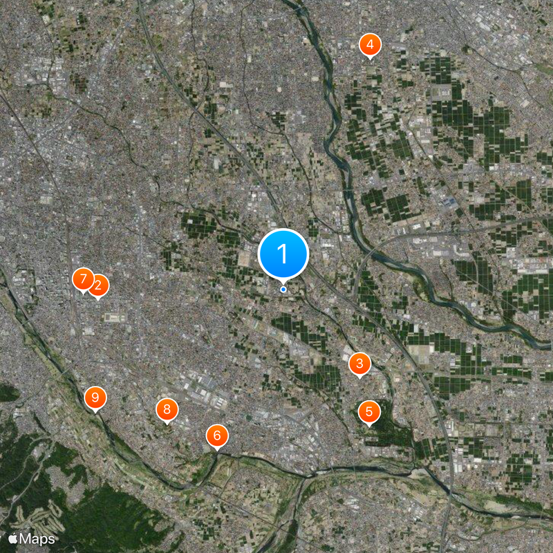 高崎健康福祉大学高崎高等学校 Map
