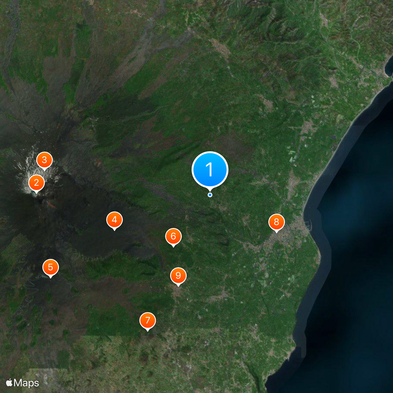 Hundred Horse Chestnut Map